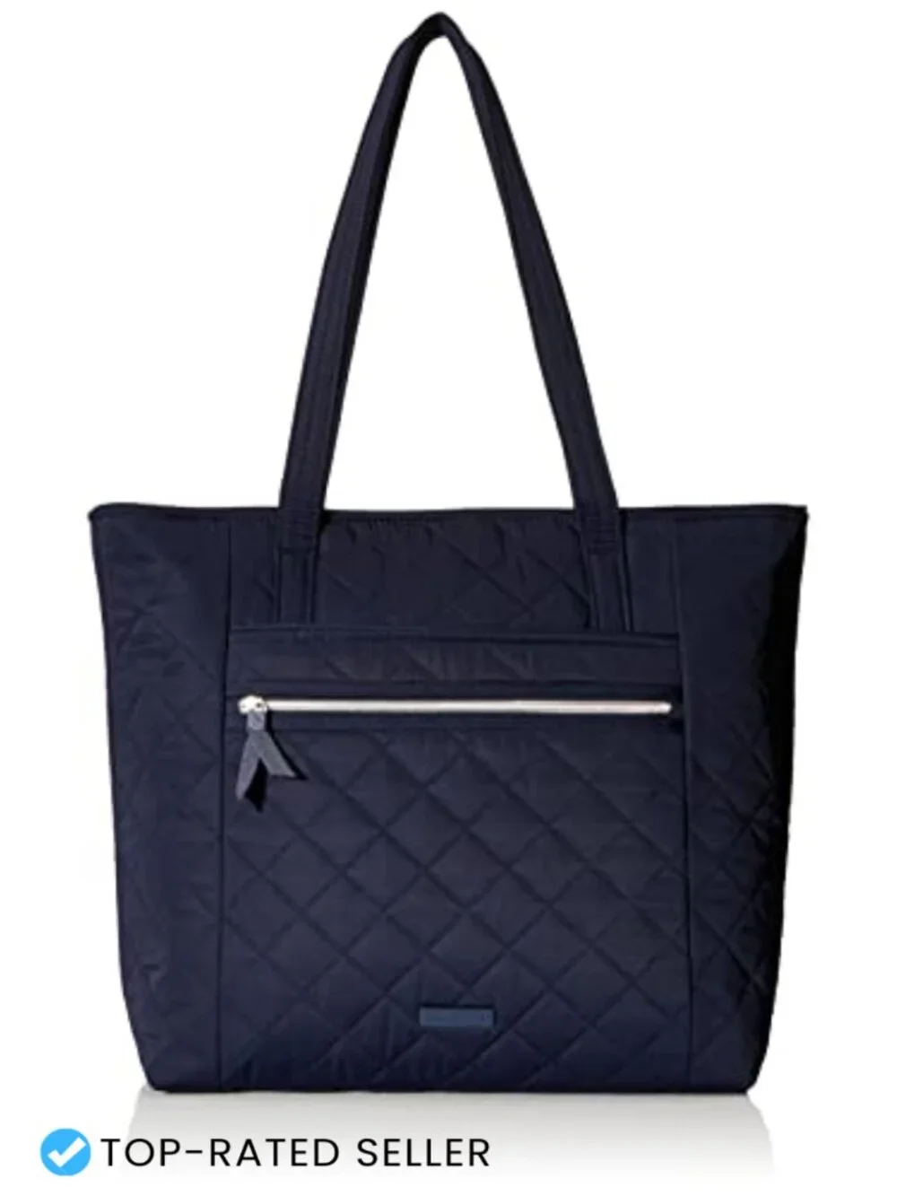 Performance Twill Vera Tote Bag with 7 Pockets, Zipper Closure, Shoulder Strap